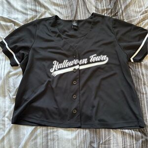 Disney Black Nightmare Before Christmas Baseball Jersey